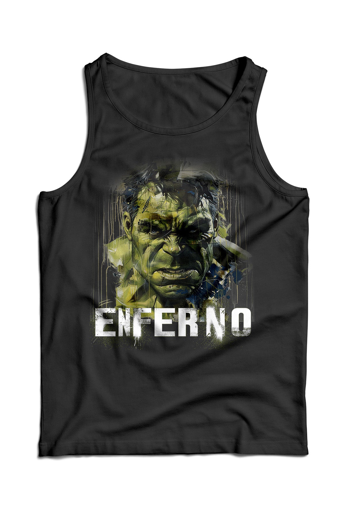 Enferno Hulk Tank in Black.