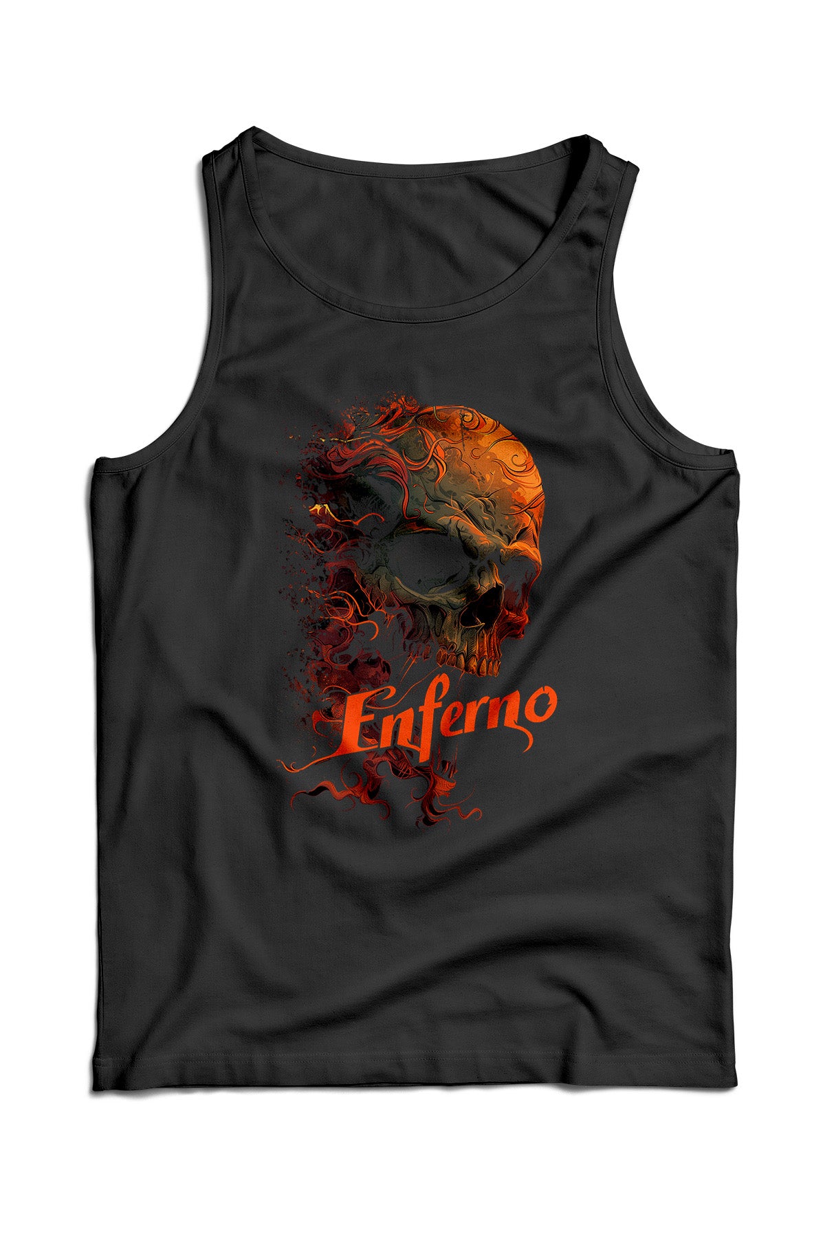 The OG Skull Logo Tank // Black